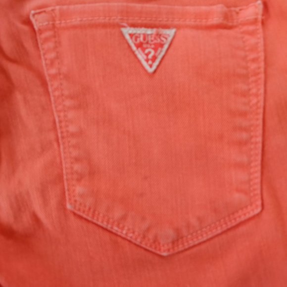GUESS Brittney Skinny Orange Jeans - Picture 7 of 7